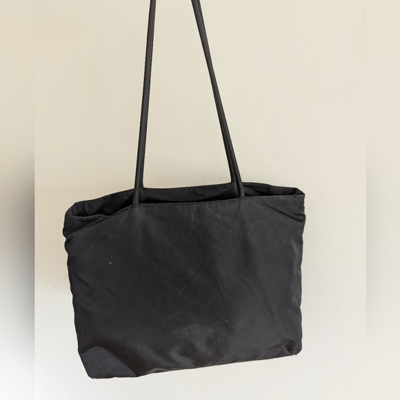 Black Prada nylon shoulder bag tote - Picture 4 of 16